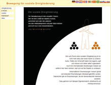 Tablet Screenshot of dreigliederung.org